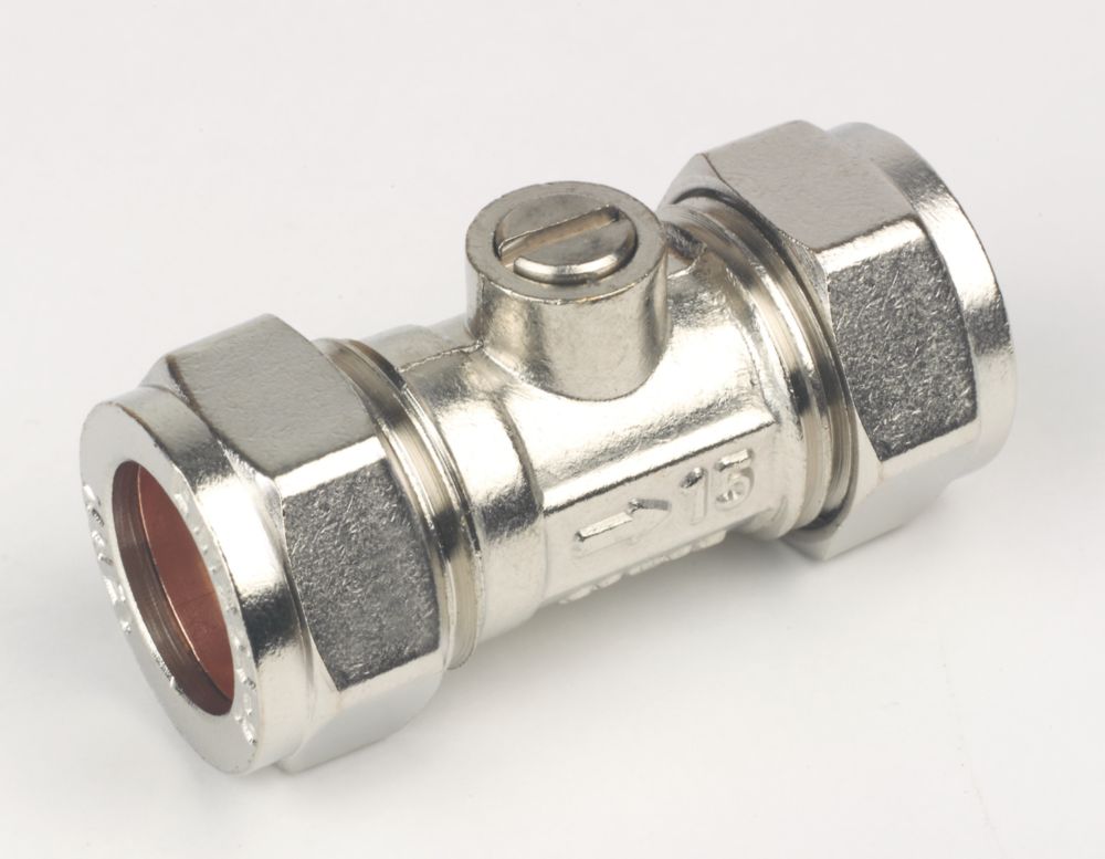 Image of Isolating Valve 15mm 10 Pack 