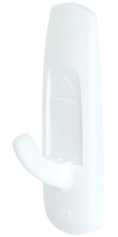 Image of Command White Self-Adhesive Utility Hooks Medium 6 Pack 