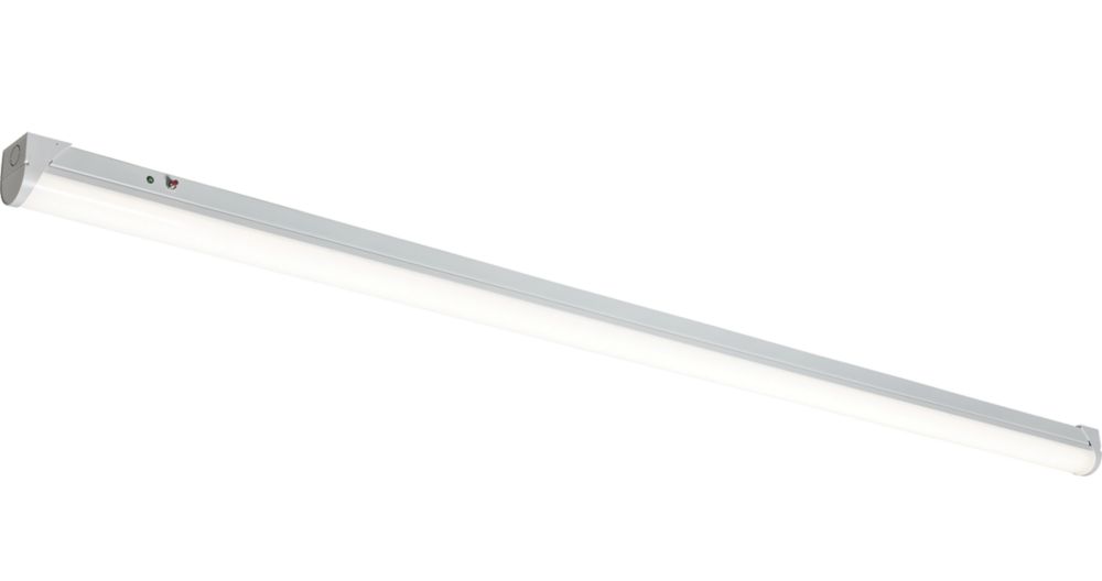 Image of Knightsbridge BATSC Single 5ft LED CCT & Wattage Selectable Batten With Microwave Sensor 22/41W 3300 - 6040lm 230V 