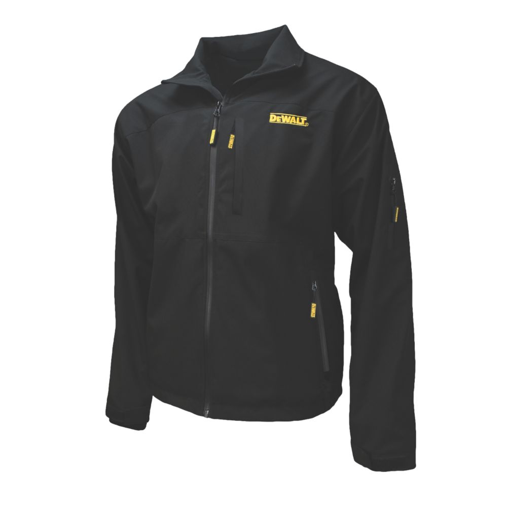 Image of DeWalt DCHJ090BD1 18V Li-Ion XR Heated Softshell Jacket Black Large 42-44" Chest 