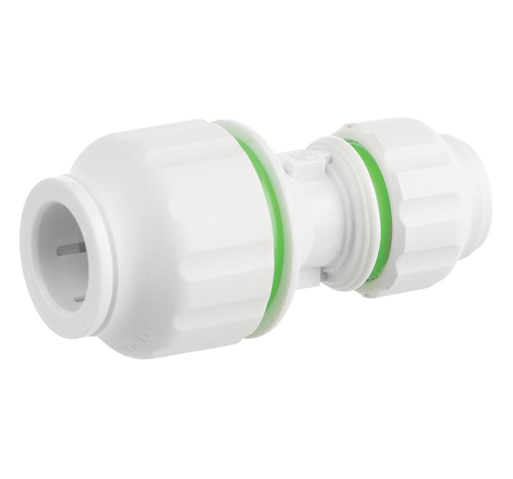 Image of Flomasta Twistloc SPU6761M Plastic Push-Fit Reducing Coupler 15mm x 10mm 