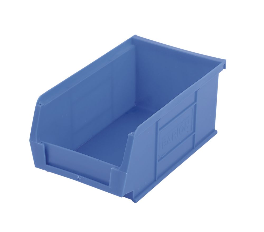 Image of TC2 Semi-Open-Fronted Storage Bins Blue 20 Pack 