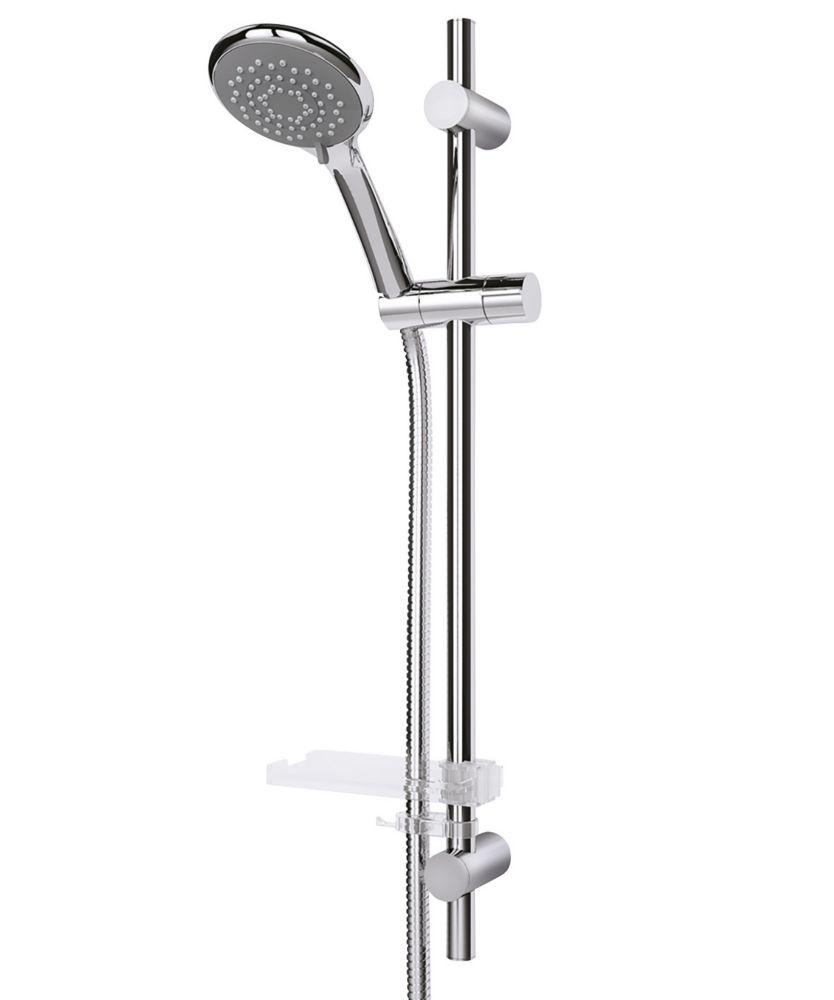 Image of Triton Easi-Fit Shower Kit Modern Design Chrome 