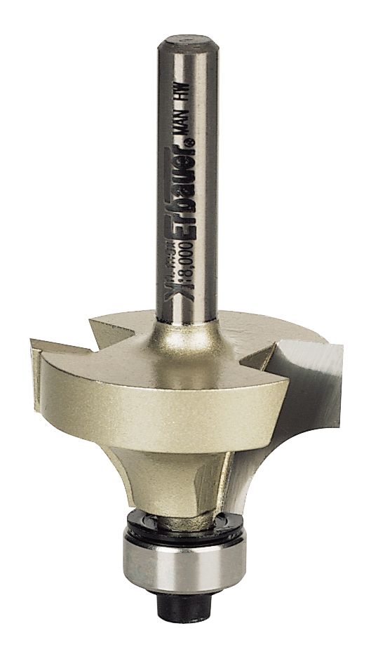 Image of Erbauer 1/4" Shank Rounding-Over Bit 31.8mm x 17.5mm 