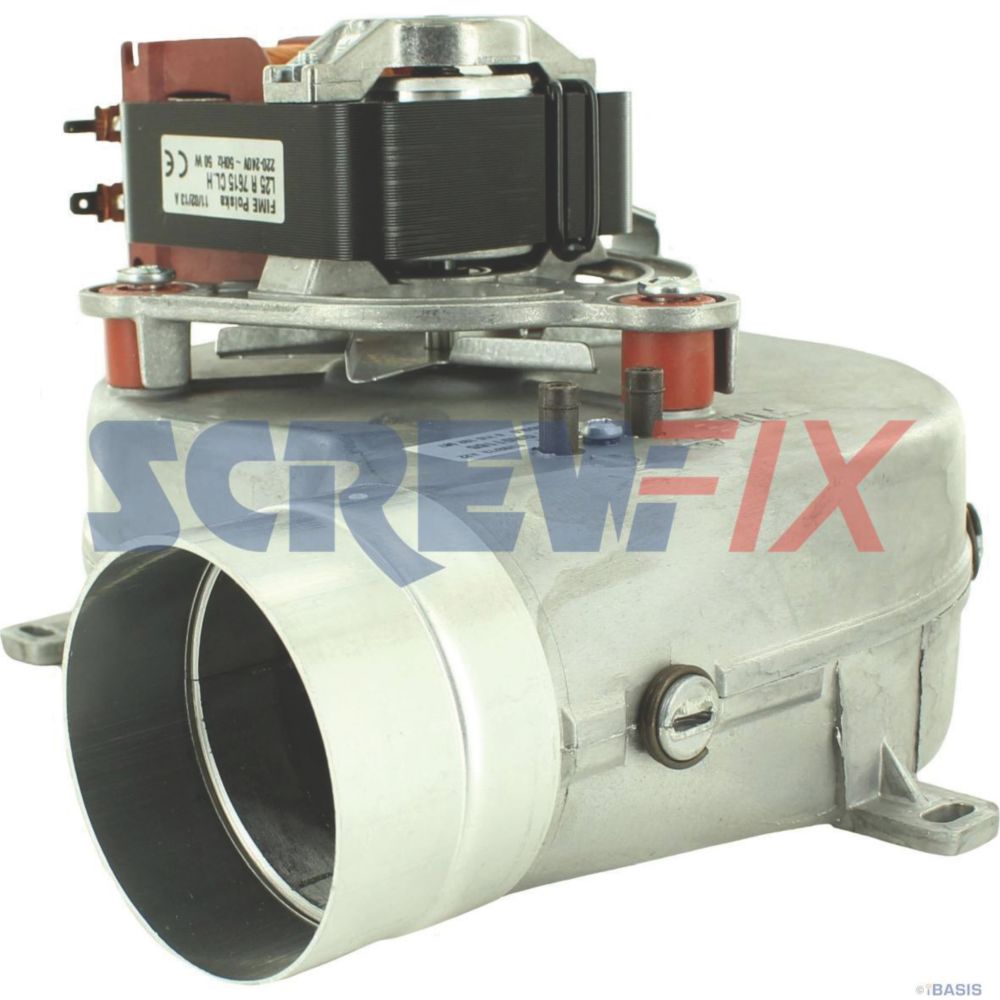 Image of Worcester Bosch 87161025870 FAN ASSEMBLY 