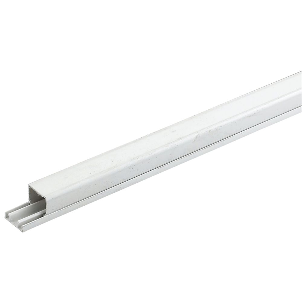 Image of Deta TTE uPVC White Mini Trunking 16mm x 16mm x 2m 