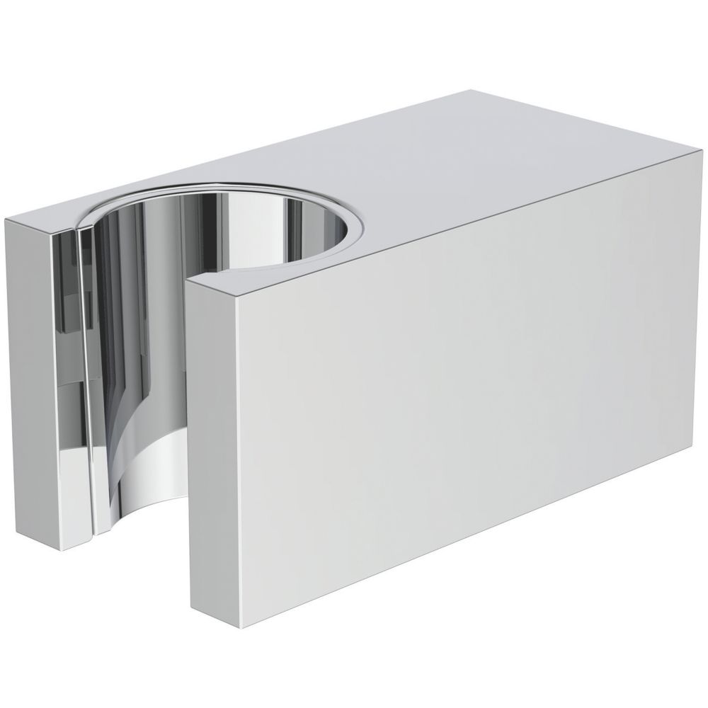 Image of Ideal Standard Idealrain Square Handset Bracket Chrome 60mm 