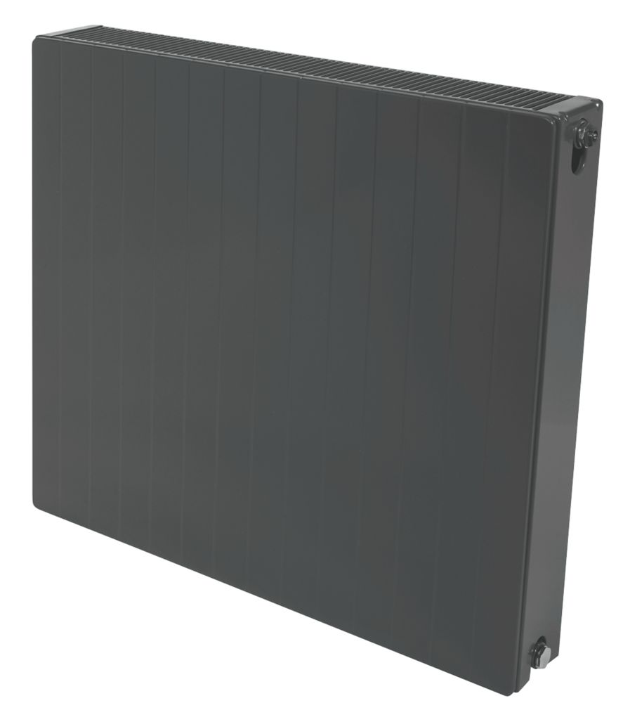 Image of Stelrad Accord Concept Type 22 Double Flat Panel Double Convector Radiator 700mm x 700mm Grey 4238BTU 