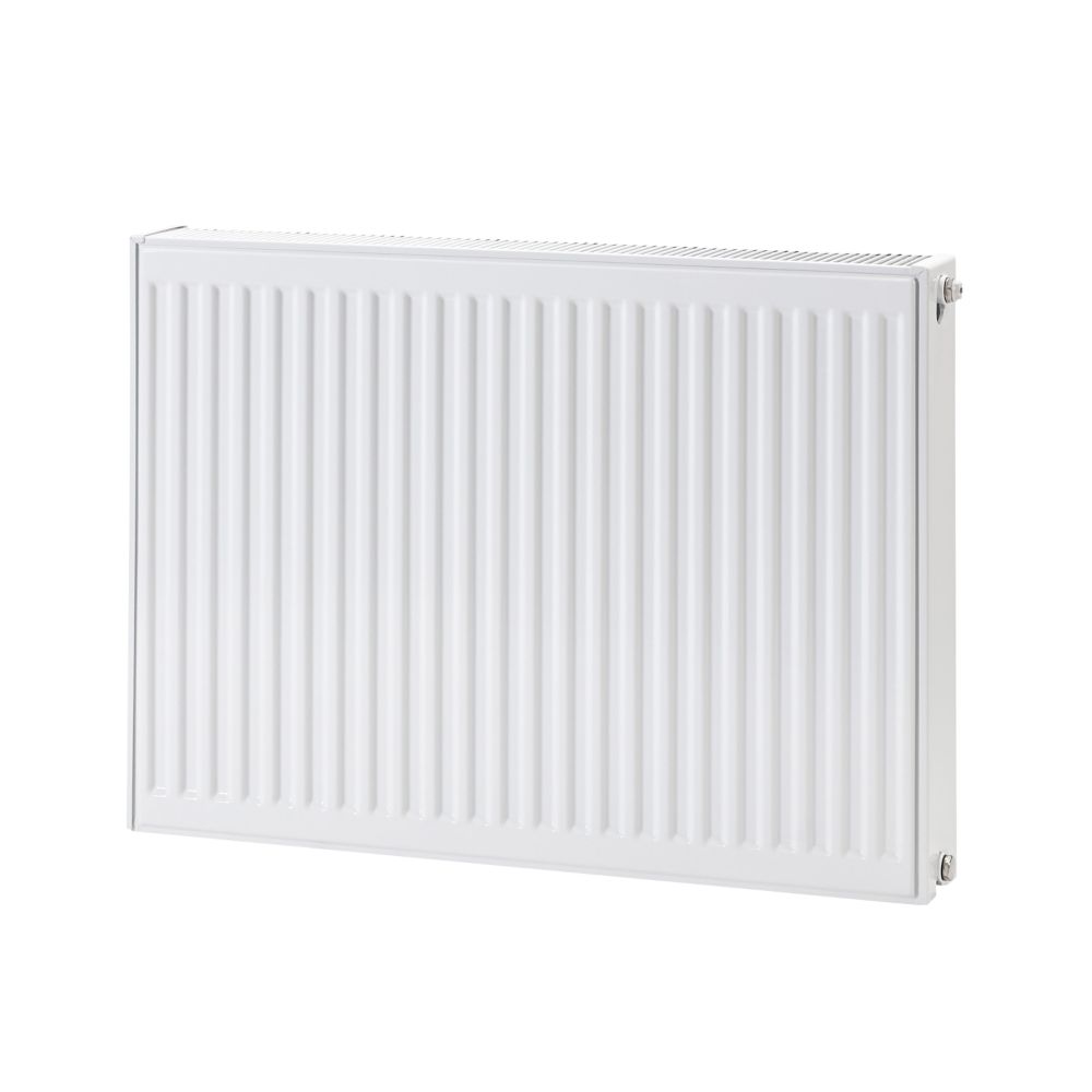 Image of Flomasta Type 22 Double-Panel Double Convector Radiator 600mm x 800mm White 4666BTU 