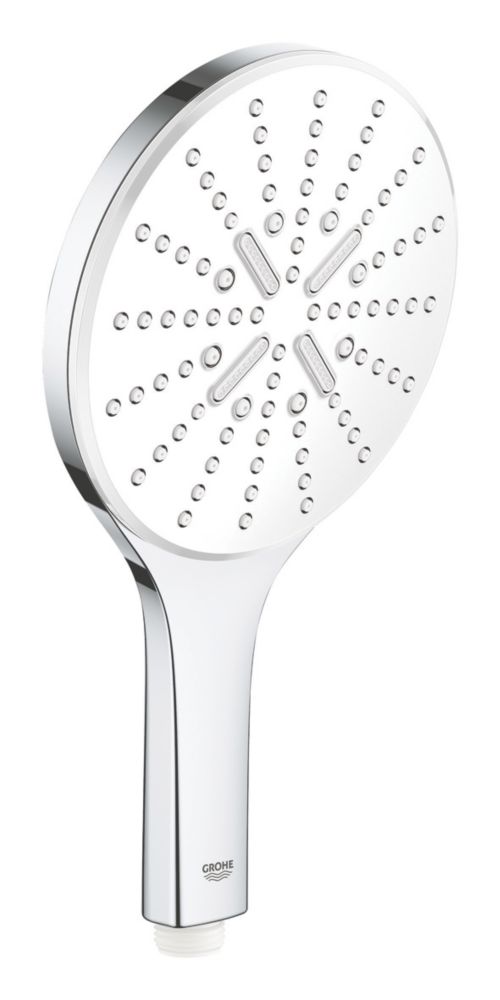 Image of Grohe Rainshower SmartActive Handset Chrome/White 150mm x 187mm 