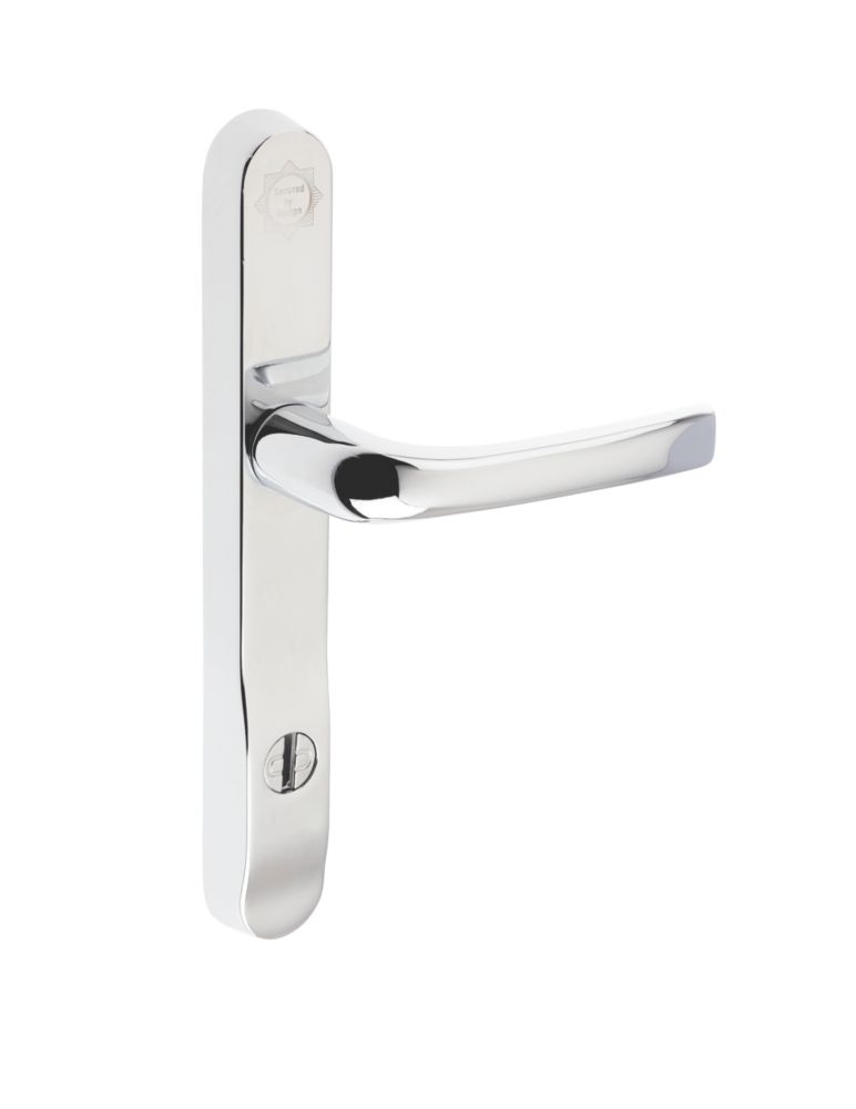 Image of Mila ProSecure Enhanced Security Type B Door Handle Pack Polished Chrome 