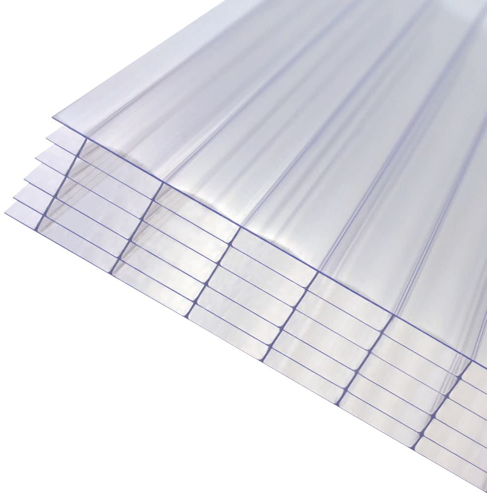 Image of Axiome Fivewall Polycarbonate Sheet Clear 1000mm x 32mm x 4000mm 