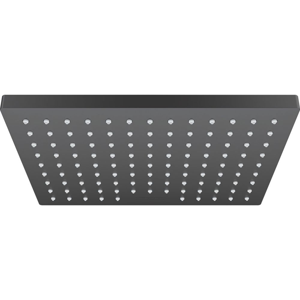 Image of Hansgrohe Vernis Shape Ecosmart Adjustable Shower Head Matt Black 230mm 