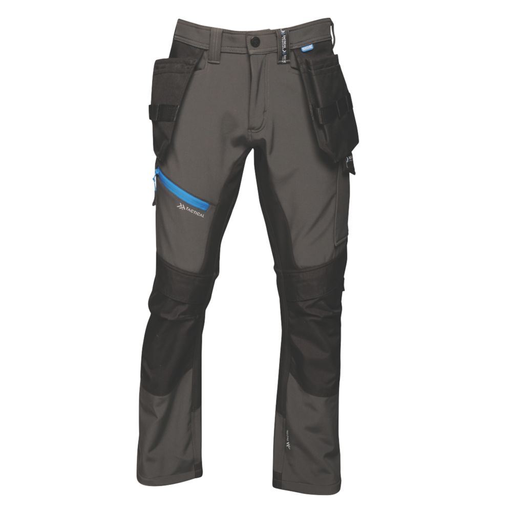 Image of Regatta Strategic Trousers Ash 40" W 31" L 