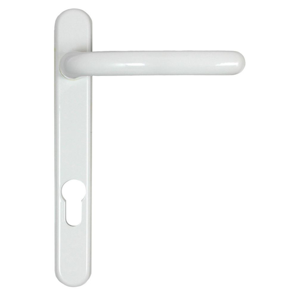 Image of Fab & Fix Windsor Door Handles Pair White 