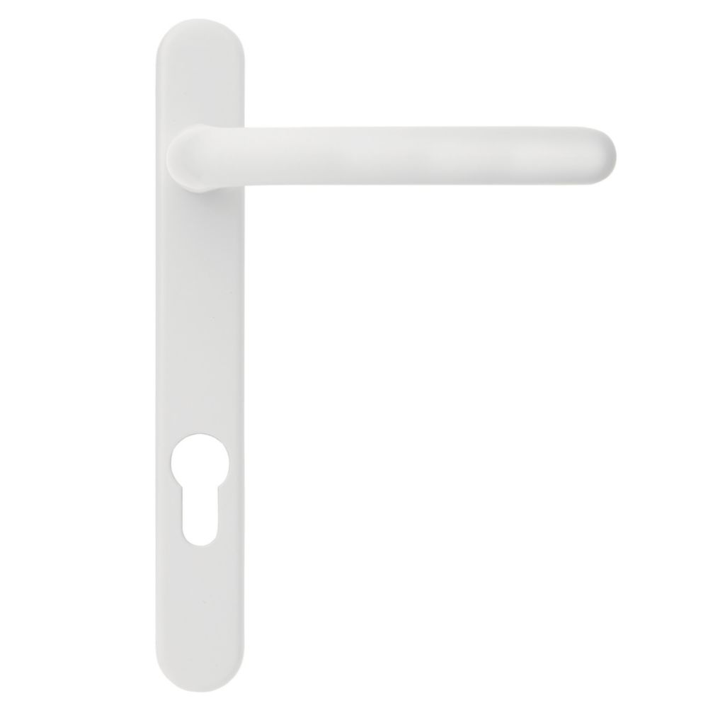 Image of Fab & Fix Windsor Door Handles Pair White 