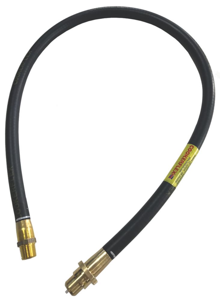 Image of Cookerflex Straight Bayonet Cooker Hose 12.5mm x 1200mm 