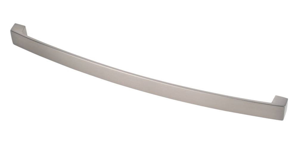 Image of Hafele Melbury Bow Handle Brushed Stainless Steel 256mm 