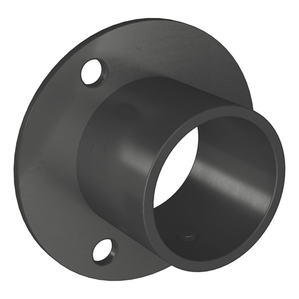 Image of Rothley End Socket Matt Black 25mm 