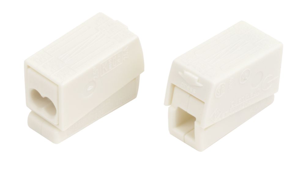 Image of Wago 24A 3-Way Push-Wire Lighting Connector 100 Pack 