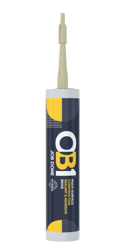 Image of OB1 Multi-Surface Sealant & Adhesive Beige 290ml 