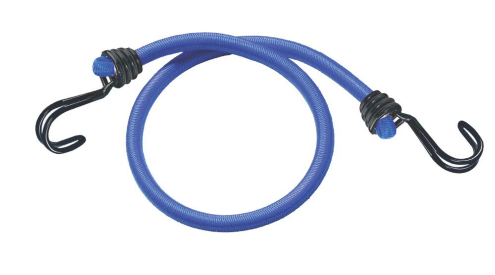 Image of Master Lock Reverse Hook Bungee Cords 1200mm x 8mm 2 Pack 