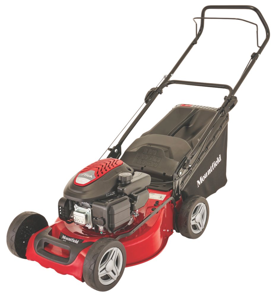 Image of Mountfield HP185 46cm 139cc Hand-Propelled Rotary Petrol Lawn Mower 