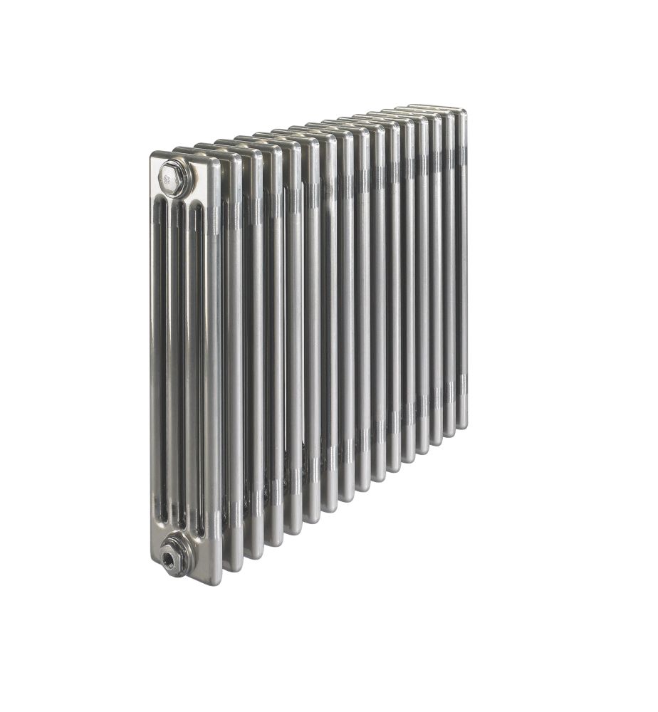 Image of Acova 4 Column Designer Radiator 600mm x 812mm Raw Metal 4629BTU 