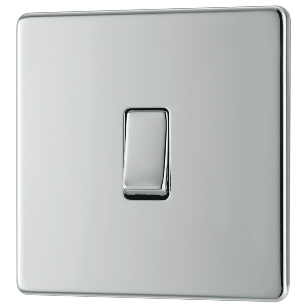 Image of LAP 20A 16AX 1-Gang Intermediate Switch Polished Chrome 