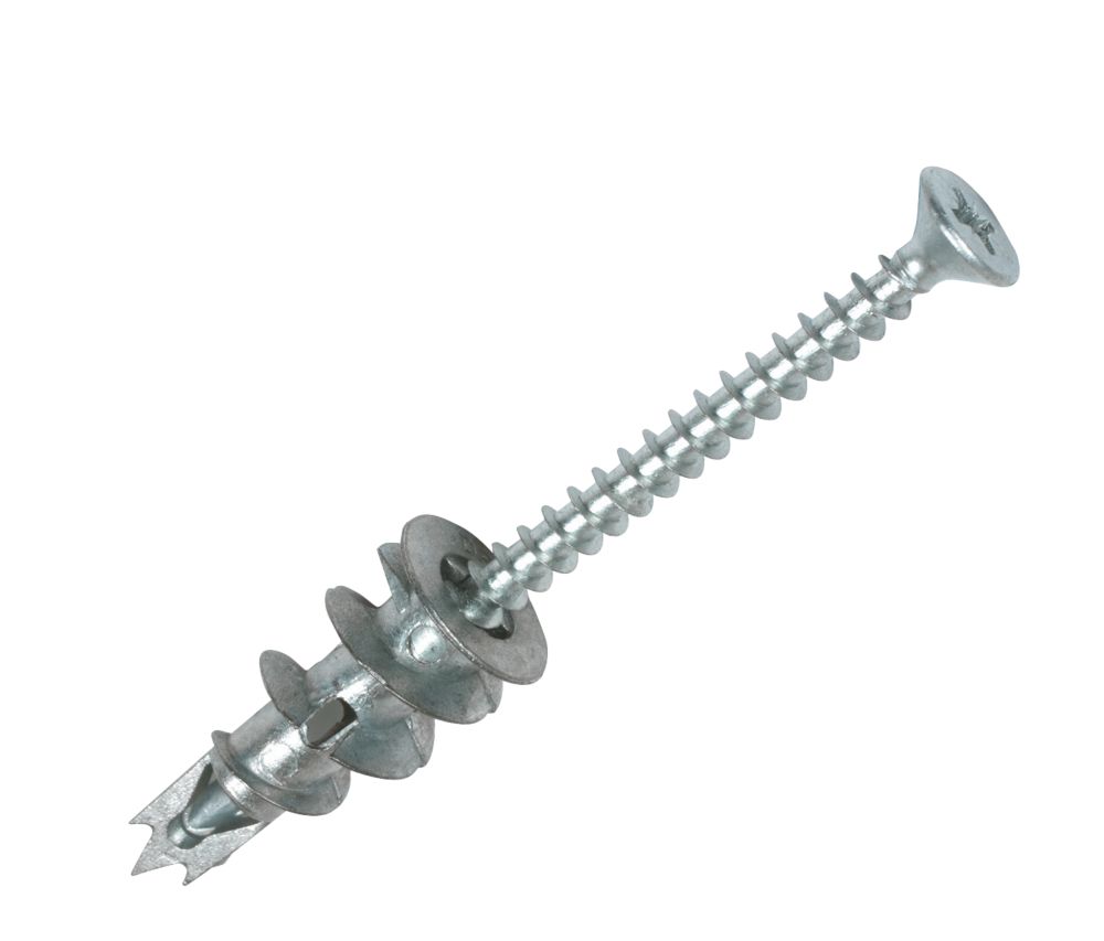 Image of Spit Driva TF27 Countersunk Plasterboard Fixings Metal 50mm 100 Pack 