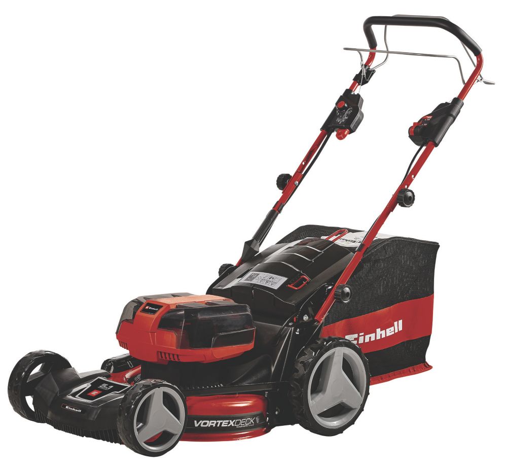 Image of Einhell GP-CM 36/47 S HW Li 36V 4 x 4.0Ah Li-Ion Power X-Change Brushless Cordless 47cm Lawn Mower 