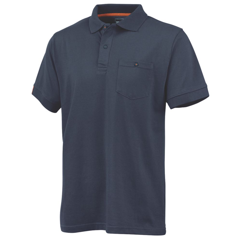 Image of Scruffs Worker Polo Navy X Large 48" Chest 