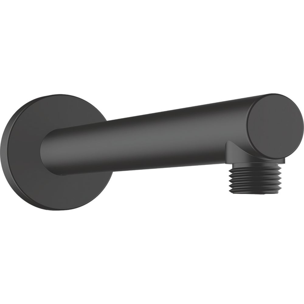 Image of Hansgrohe Vernis Blend Shower Arm Matt Black 240mm x 26mm 