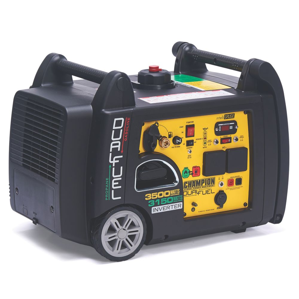 Image of Champion 73001I-DF 3500W LPG Dual Fuel Inverter Generator 240V 
