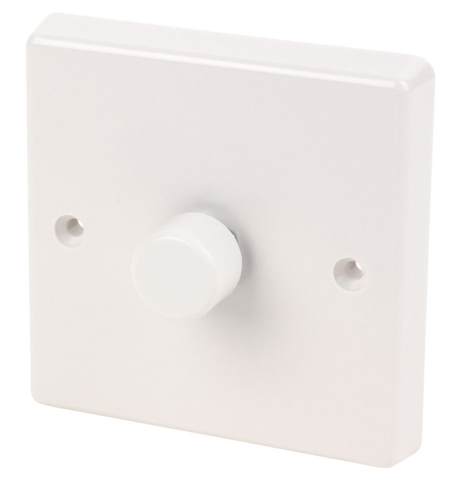Image of Varilight V-Dim 1-Gang 2-Way Dimmer Switch White 