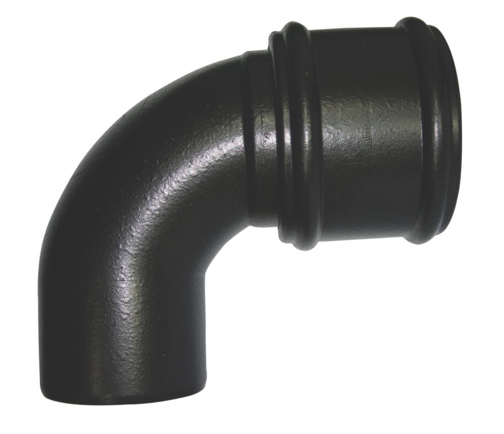 Image of FloPlast Push-Fit 92.5Â° Single Socket Bend 