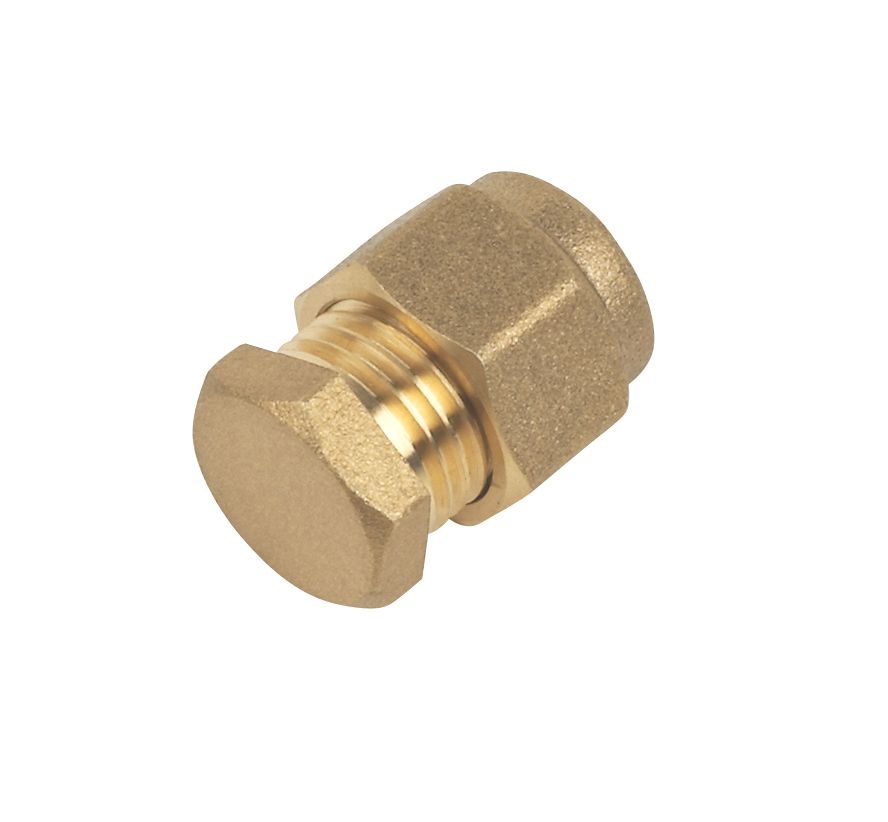 Image of Flomasta Compression Stop End 8mm 
