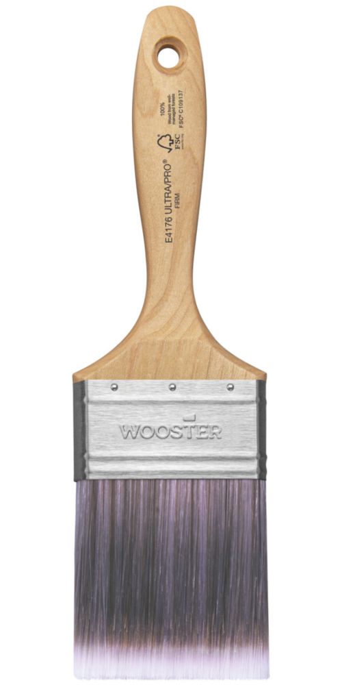 Image of Wooster Ultra Pro Firm Flat Varnish Paint Brush 3" 