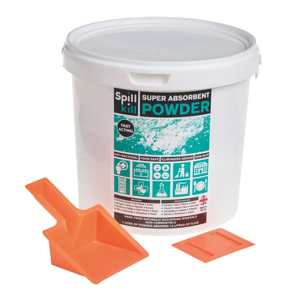 Image of Spill Kill Absorbent Powder 5Ltr 10 Pack 