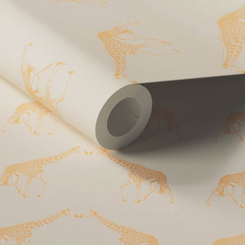Image of LickPro Yellow Animal 03 Wallpaper Roll 52cm x 10m 