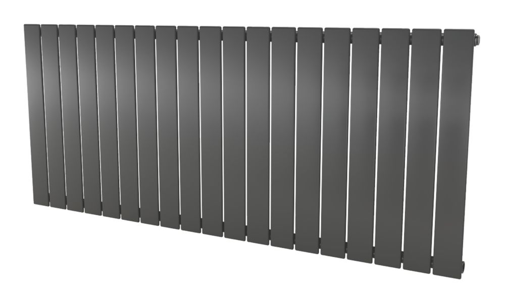 Image of Ximax Oceanus Designer Radiator 600mm x 1420mm Anthracite 2584BTU 