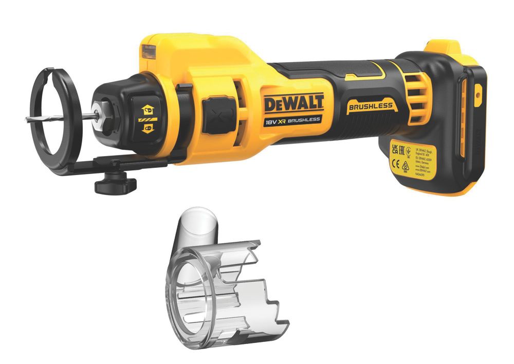 Image of DeWalt DCE555N-XJ 18V Li-Ion XR Brushless Electric Drywall Cut-out Tool - Bare 