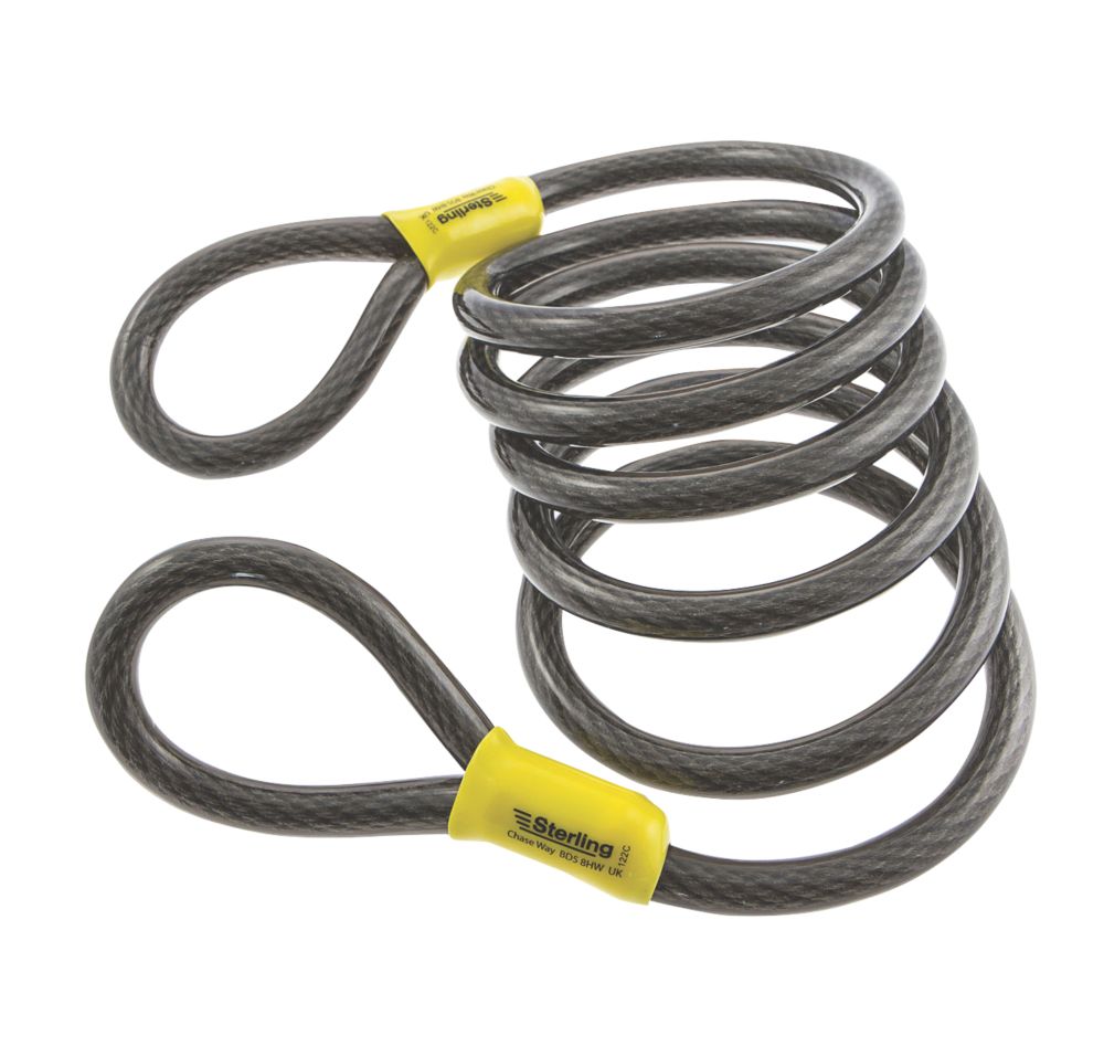 Image of Sterling Steel Braided Security Cable 2.1m x 12mm 