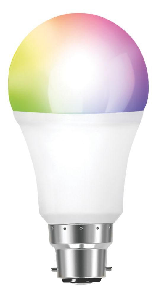 Image of Aurora Aone Bluetooth BC GLS RGB & White LED Smart Light Bulb 8W 800lm 