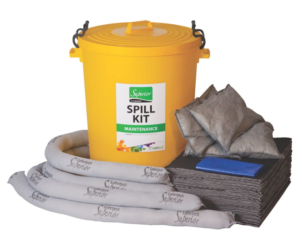 Image of Lubetech 90Ltr Maintenance Spill Kit 