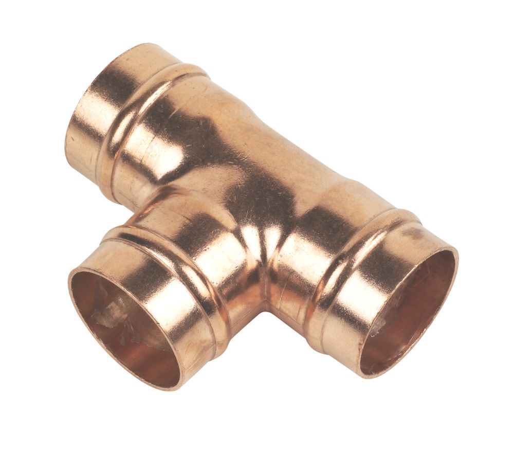Image of Flomasta Solder Ring Equal Tee 28mm 