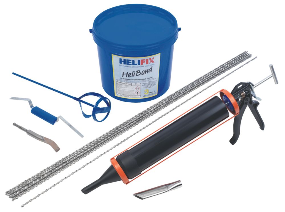 Image of HeliFix Crack Stitching Kit Grout 1.04m x 300mm 