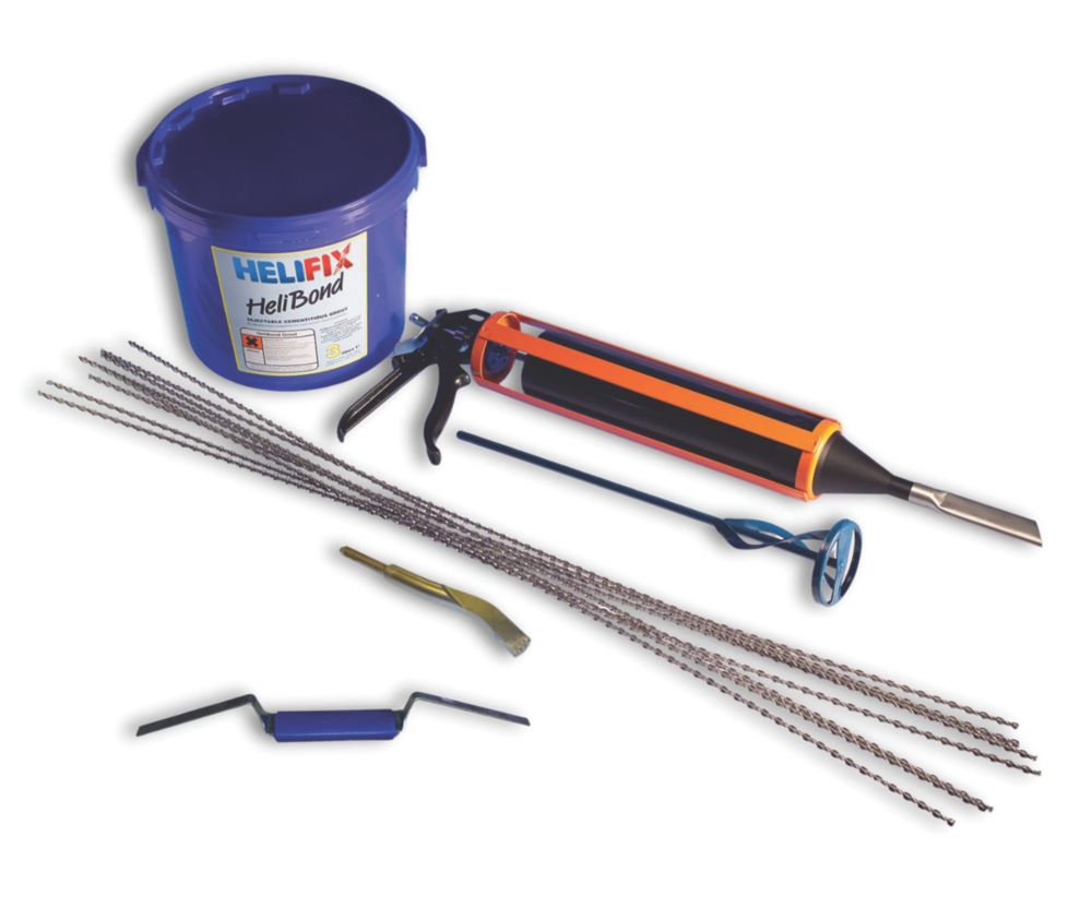 Image of HeliFix Crack Stitching Kit Grout 1.04m x 300mm 