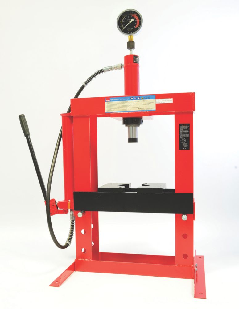 Image of Hilka Pro-Craft 10-Tonne Bench Top Shop Press 590mm x 4ga 