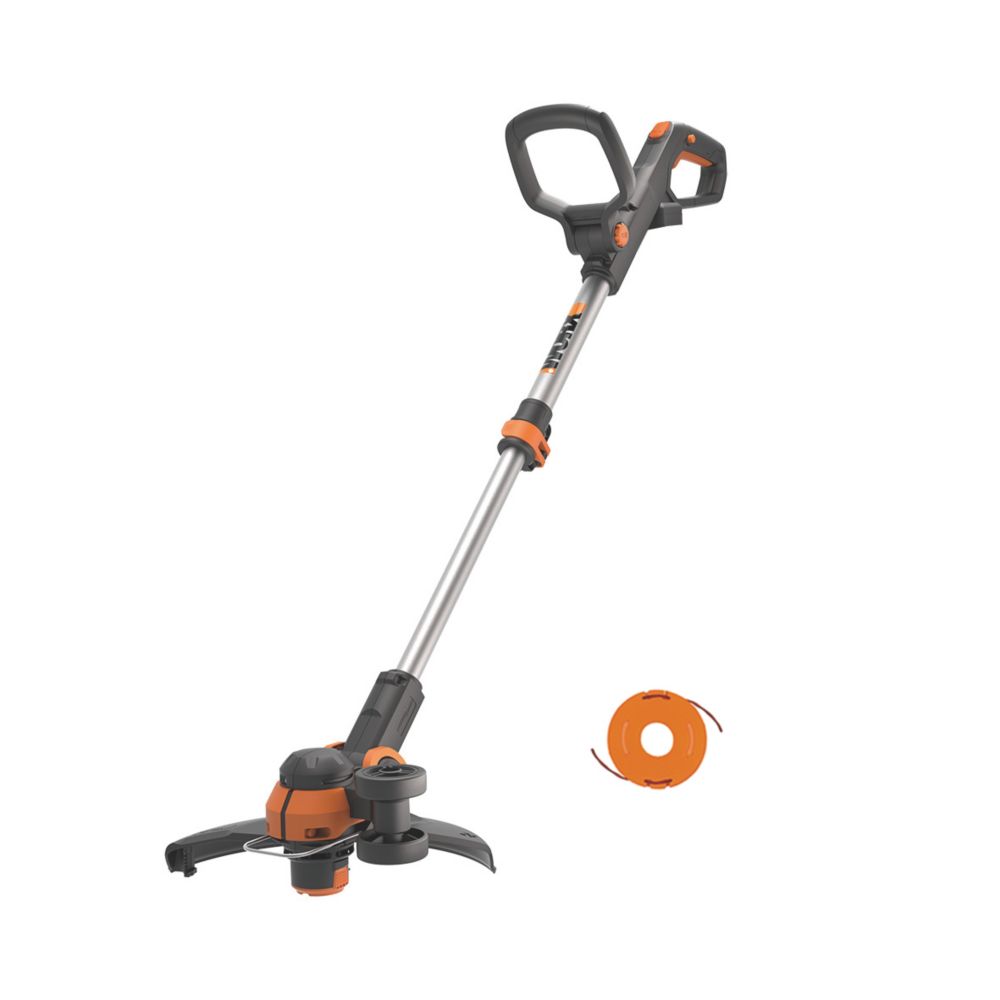 Image of Worx WG163E.9 WG163E.9 20V Lithium PowerShare Cordless Grass Trimmer - Bare 
